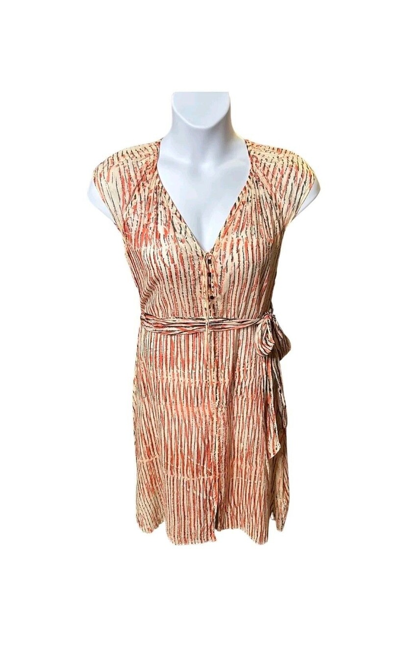 17. Johnny Was x Amanda Bond Sleeveless Silk Dress